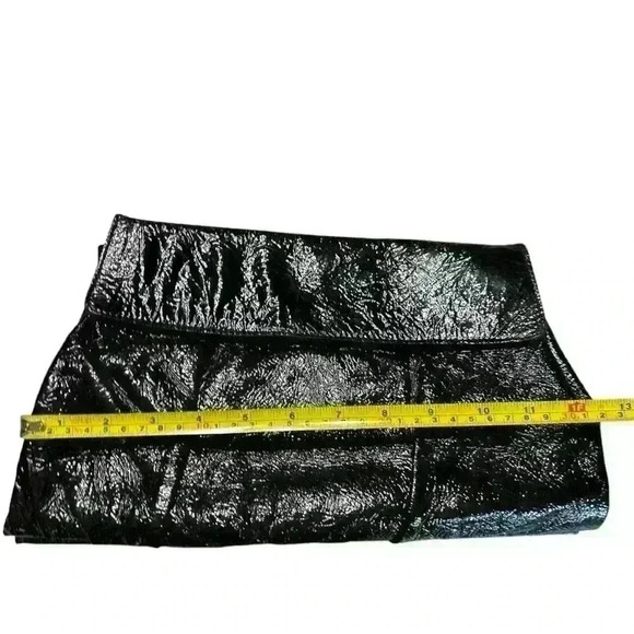 Goldenbleu‎ black patent leather convertible purse - Picture 12 of 12